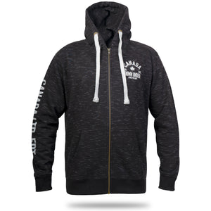 Black Textured Canada Hoodie Limited Edition